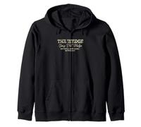 Distressed The Wedge Newport Beach Retro Surf Culture Wave Zip Hoodie