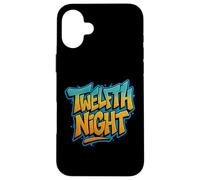 Distressed Twelfth Night Comedy Title Shakespeare Play Meme Case for iPhone 16 Plus