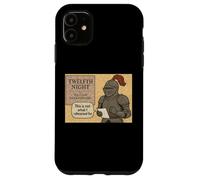 Distressed Twelfth Night Knight Shakespeare Comedy Play Meme Case for iPhone 11