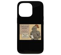Distressed Twelfth Night Knight Shakespeare Comedy Play Meme Case for iPhone 13 Pro