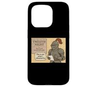 Distressed Twelfth Night Knight Shakespeare Comedy Play Meme Case for iPhone 15 Pro