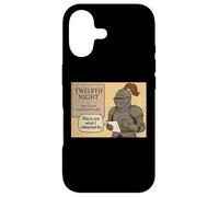 Distressed Twelfth Night Knight Shakespeare Comedy Play Meme Case for iPhone 17