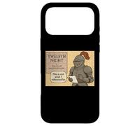 Distressed Twelfth Night Knight Shakespeare Comedy Play Meme Case for iPhone 17 Pro Max