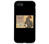 Distressed Twelfth Night Knight Shakespeare Comedy Play Meme Case for iPhone SE (2020) / 7/8