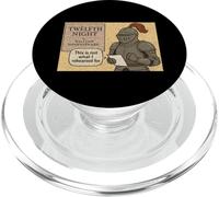 Distressed Twelfth Night Knight Shakespeare Comedy Play Meme PopSockets PopGrip for MagSafe