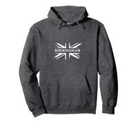 Distressed Union Jack Flag Design UK Flag Birmingham Pullover Hoodie