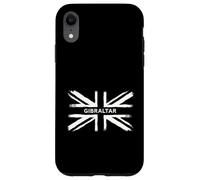 Distressed Union Jack Flag Design UK Flag Gibraltar Case for iPhone XR