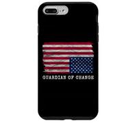 Distressed Upside Down American Flag Guardian of Change Case for iPhone 7 Plus/8 Plus