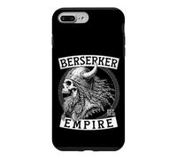Distressed Viking Skull Berserker Empire Front Side Case for iPhone 7 Plus/8 Plus