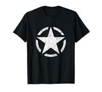 Distressed Vintage WWII US Army Star T Shirt T-Shirt