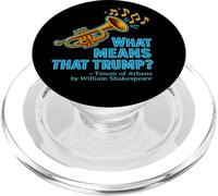 Distressed What Means Trump Timon Athens Shakespeare Quote PopSockets PopGrip for MagSafe