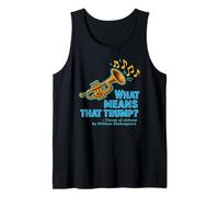 Distressed What Means Trump Timon Athens Shakespeare Quote Tank Top