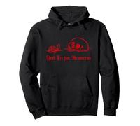 Distressed Yeah I'm Fine, Drowning Skull, Everything's Fine Pullover Hoodie