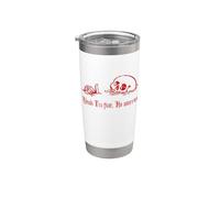 Distressed Yeah I'm Fine, Drowning Skull, Everything's Fine Stainless Steel Insulated Tumbler