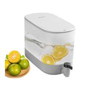 Distributeur De Boissons - Pichet Avec Distributeeur À Robinet Transparent | Pratique Distribuuteur D'eau Au Citron Grande Capacité | Adapté Pour Les Boissonns Froides À Emporter, Servir Ou Réfrigérer