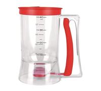 Distributeur De Pâte À Cupcakes - Distributeur De Mélange À Crêpes, Verseur À Crêpes À Essai Avec Encoches | Verseur Dee Pâte Dee 900ml, Séparateur Crêpe Anti-Fuite Avec ÉTiquette