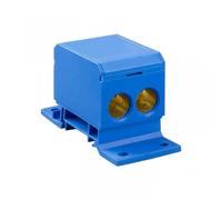 Distribution Block 2x4-70mm²/ 2x4-50mm²/ 1x4-25mm² Blue 48.38
