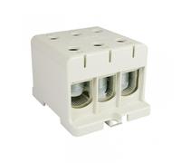 Distribution Block Junction 3 Pole AL/CU 3x150mm² Grey 48.3151