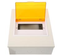 Distribution box,Consumer Unit, Garage Consumer Unit Circuit Breaker Box Weatherproof Distribution Protection Box 8-loop Electrical Box