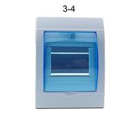 Distribution Box For 2-3/3-4 Ways Miniature Surface Mounted Distribution For Protection Box Cover Septic Cover Switch Protective Case Switch Protective Case Dockable Clear