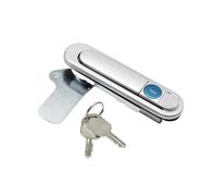 Distribution Box Lock Distribution Box Handle Plane Lock AB301 Lock 302 Electric Meter Box 303 Electric Appliance Box Door Lock 1Pcs(Red)