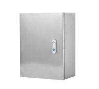 Distribution Box, Stainless Steel Electrical Enclosure, Outdoor Weatherproof Lockable Junction Box, Cable Branch Box for Electrical Connections