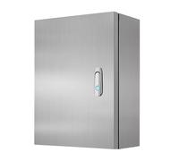 Distribution Box with Lock for Indoor Outdoor Power Management, Waterproof Electrical Box with Cylinder Lock, 8-Way 12V/24V Fuse Box for Home Network