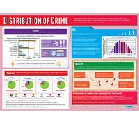 Distribution of Crime | Sociology Posters | Gloss Paper measuring 850mm x 594mm (A1) | Sociology Class Posters | Education Charts by Daydream Education