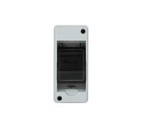 Distribution Protection Box Fuse Small 2 Modules Circuit Breaker Mounted Distribut Convenience And Safety(1pc)