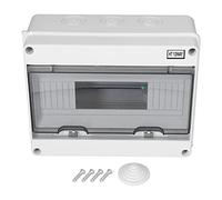 Distribution Protection Box with Transparent Cover, IP65 Waterproof, ABS and PC Material - Anticorrosion Design, Easy Installation, Ideal for Electrical and Industrial Use