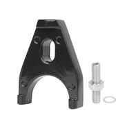 Distributor Hold Down Clamp, Billet Aluminum Distributor Clamp for SBC Engines, Superior Clamping Force with Anodized Finish, Secure Fixation for 283 327 350 383 396 400 427 45 (Black)