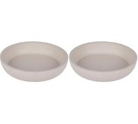 District 70 Bamboo Cat Bowl Merengue (Pack of 2)