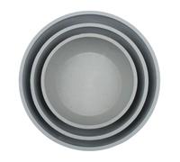 District 70 Bamboo Dog Bowl, Small, Ice Blue