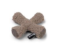 District 70 - Ziggy Plush Dog Toy - Taupe - 20 x 20 cm