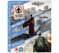 District 9 2012 Battle Los Angeles Triple Pack [Blu-ray] [Region Free]
