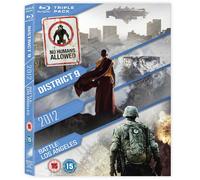 District 9 / 2012 / Battle: Los Angeles Triple Pack (Blu-ray) Sharlto Copley