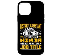 District Assistant Job Title - Funny District Secretary Case for iPhone 12 mini
