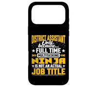 District Assistant Job Title - Funny District Secretary Case for iPhone 17 Pro Max