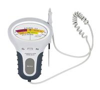 Disttocate 1 PCS ABS 2 in 1 PH Chlorine Meter Chlorine Tester Chlorine Water Quality Testing Device CL2 Measuring for Pool Aquarium