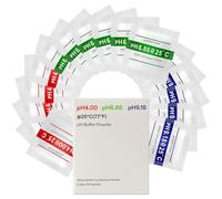 Disttocate 18-Pack PH Meter Buffer Solution Powder, PH 6.86/4.00/9.18, PH Buffer Powder for Precise & Easy PH Tester Calibration