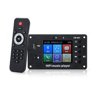 Disttocate 2.8-Inch Color Screen Bluetooth 5.1 Car Synchronization Lossless Decoding Board Time Alarm Clock Fm Audio Decoder