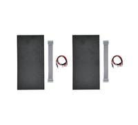 Disttocate 2Pcs P5 Indoor LED Screen Panel 64X32 Pixels LED Display Module 16 Scan 320X160mm Full Color LED Screen Panel