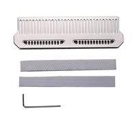 Disttocate DDR4 DDR5 RAM Memory Heatsink Cooler Memory Cooling Vest Aluminum Radiator with 9W Silicone Grease Heat Conductor,Silver Easy Install