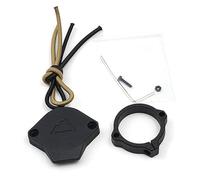 Disttocate Flashlight Lens Protection Cover Strong Light Flashlight Outdoor Flashlight Series Lens Cover for M300/M600 Protector Black