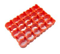 Disttocate Gold Fish Cracker Cookie Cutter, 25Pcs Mini Fish Biscuit Cutter, Gold Fish Cutter for Crackers, Plastic Tiny Treats Easy to Use B