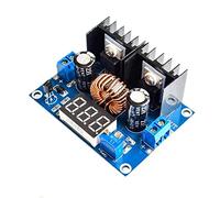 Disttocate LED Voltmeter PWM Adjustable 4-38V to 1.25-36V Step-Down Board Module Power Drop Module Digital DC Voltage Regulator Power Drop Module