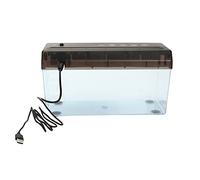 Disttocate USB Electric Dual Purpose Paper Shredder Desktop Mini Financial Bill A4 Paper Shredder Paper Cutter for Home Office