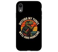 Disturb My Tunes Funny Guitar Dino Case for iPhone XR