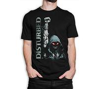 Disturbed Art Men's T-Shirt Unisex Black Tee 3XL