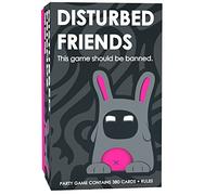 Disturbed Friends | A Party Game to Play with friends | This game should be banned! | Ideal for up to 4 Players | Fun Adult Game